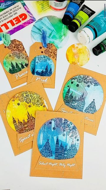 Gelli Plate Cards, Art Inspiration Creative, Liquitex Acrylic Paint, Resist Printing, Lovely Background, Gelli Printing Art, Diy Holiday Cards, Gelli Plate Art, Gel Printing