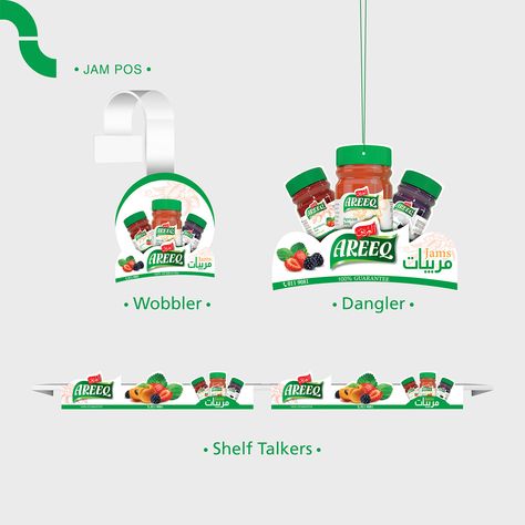 Areeq Co. (Jam Pos 2020) on Behance Shelf Talker Design Ideas, Pop Display Design, Wobbler Design Ideas, Shelf Talker Design, Dangler Design, Wobbler Design, Packing Box Design, Product Shelf, Shelf Talkers