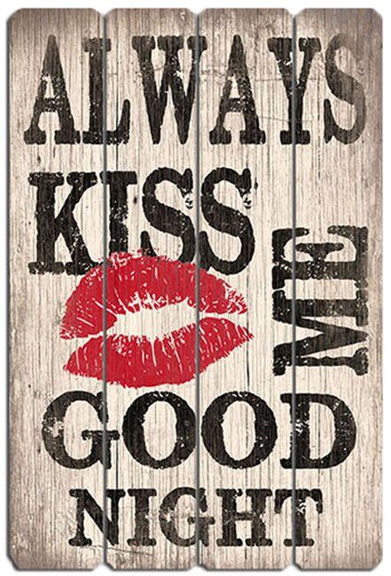 Night Decor, Pantry Sign, Kiss Me Goodnight, Always Kiss Me Goodnight, Coffee Pictures, Cricut Craft, Bar Room, Vintage Poster Art, Farmhouse Wall Decor