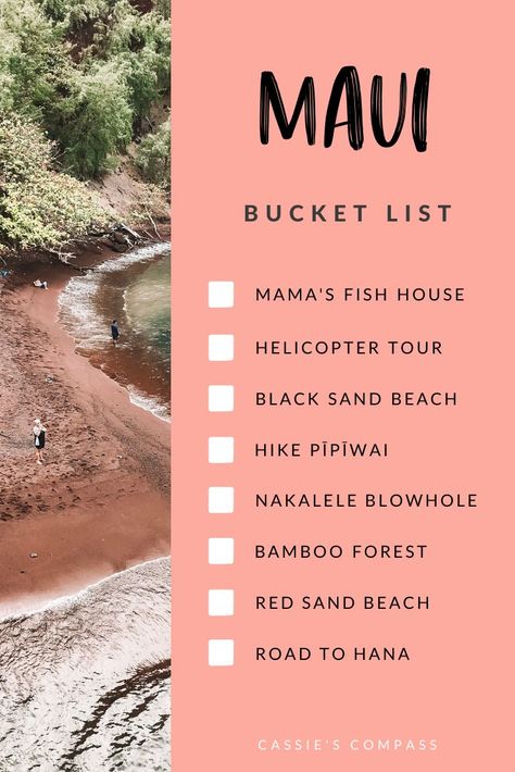 Maui Bucket List, Old Hawaii, Road To Hana Maui, Hawaii Vacation Tips, Hawaii Trip Planning, Things To Do In Maui, Maui Itinerary, Maui Wowie, Maui Activities