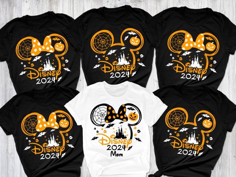 Costume Halloween Women, Halloween Family Shirts, Family Shirts Disney, Disneyland Birthday, Disney Halloween Shirts, Disneyland Halloween, Mickey Halloween, Halloween Family, Disneyland Shirts