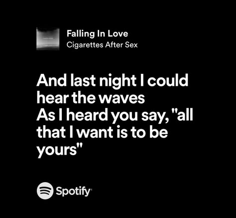 Ciggerates After S Falling In Love, Love Lyrics Quotes, Falling In Love Songs, Coding Quotes, Music Taste, Mood And Tone, Just Lyrics, November 13, Song Quotes