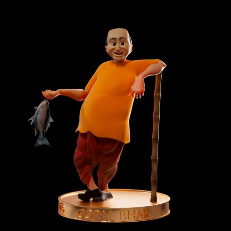 Gaur Gopal Das, Bengali Culture, Zbrush