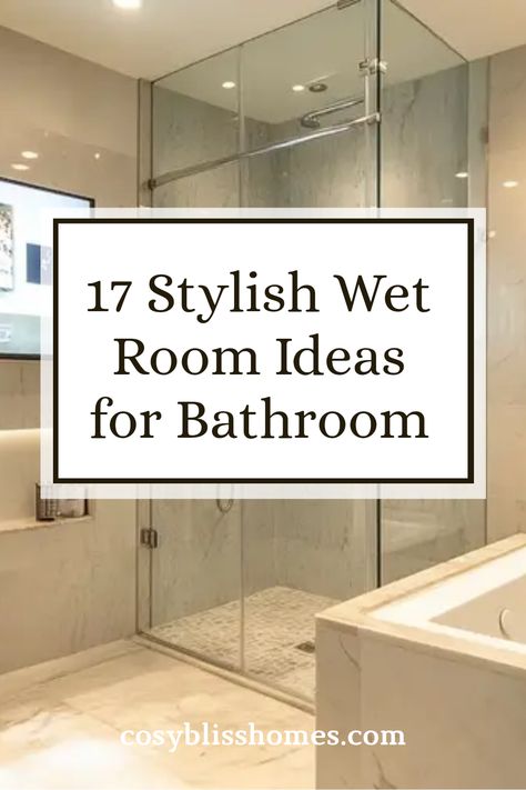 Ready to upgrade your bathroom into a chic wet room? Check out these 17 fantastic design tips that will turn your space into a stylish oasis. From adding plants for a refreshing vibe to creative storage solutions, we’ll help you make the most out of every inch. Discover how to combine functionality and style to create the wet room of your dreams. Whether you’re into sleek modern designs or cozy spa-like atmospheres, these tips have you covered. Get inspired and start your wet room makeover today! Bathroom Sitting Area, Wet Room Bathroom With Tub, Wet Room Ideas, Small Wet Room, Room Oasis, Wet Room Bathroom, Bathroom With Tub, Modern Small Bathrooms, Ideas For Bathroom