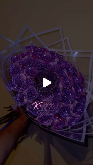 Purple Rose Bouquet, Purple Bouquet, Roses Bouquet, Glitter Flowers, Glitter Roses, Purple Glitter, Purple Roses, Rose Bouquet, Atlanta Ga