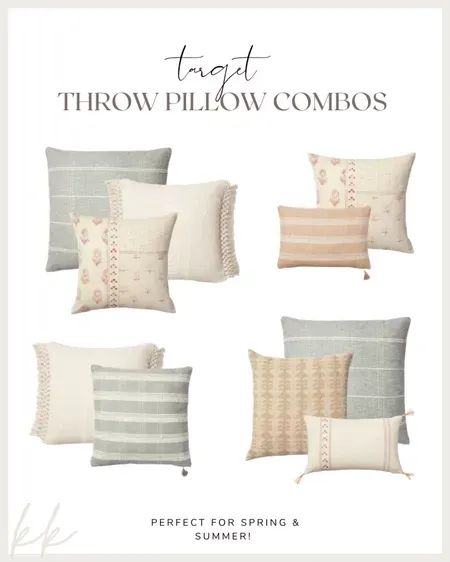 Target Throw Pillow Combinations, Throw Pillows White Couch, Target Throw Pillows, Target Pillows, Pillow Combinations, Crib Ideas, Throw Pillow Combinations, Pillows White, Plaid Throw Pillow