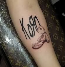 Korn Issues Doll Tattoo, Korn Doll Tattoo, Korn Issues Tattoo, Korn Tattoo Ideas, Nu Metal Tattoo, Slipknot Tattoo Ideas, Korn Tattoo, Slipknot Tattoo, Music Sleeve