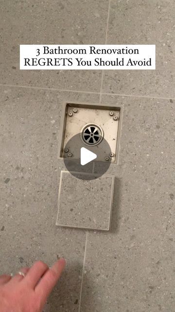 On the Ball Bathrooms on Instagram: "When it comes to renovating bathrooms for over 20 years you will have some regrets but below are the most common ones I come across.  1.Not Using A Double Shower Head 💧  When we refer to double we are talking the combination of overhead and hand held.   The hand held is great for cleaning and if you do not want to get your hair wet. Overhead showers are nice for constant showers and ease of use so the combo is a dream.  2.Not Tiling Full Height 📏  Full height tiling or tiling to the ceiling has both the added look of luxury and longevity with it being easier to clean and maintain with no need for painting plus easy wiping down.  3. Not Using Big Drains 🕳️  With the use of larger and larger tiles the smaller drains often require lots of cutting around Master Shower Double Shower Heads, Bathroom Remodel Double Shower Head, Dual Shower Heads Master Baths Walk In, Dual Shower Heads Master Baths, Double Shower Head Master Baths, Shower Drain Ideas, Double Shower Head, Bathroom Tiles Combination, Double Shower Heads