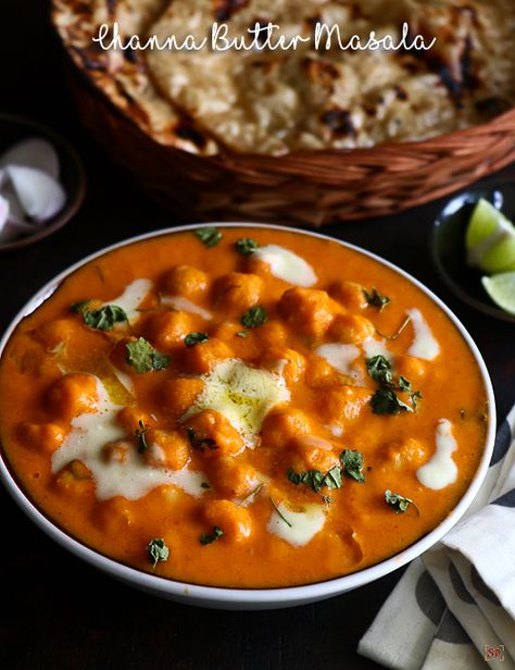 Chana butter masala recipe, Channa makhani recipe Punjabi Style Channa Masala, Channa Batura Recipe, Chana Masala Recipe Videos, Batura Recipe, Channa Recipe, Makhani Recipe, Chana Masala Recipe, Cauliflower Potato Soup, Chana Recipe