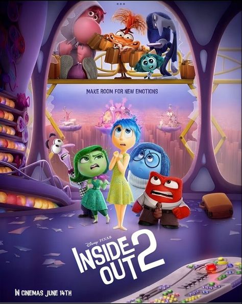 Joy Inside Out, Movie Inside Out, Disney Inside Out, Wallpaper Disney, Mindy Kaling, Inside Out 2, Walt Disney Pictures, Walt Disney Studios, Pixar Movies