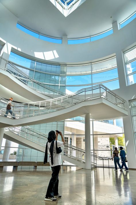 Say Cheese! 25 Spots for a Perfect Getty Center Pic | Getty News Plaza Design, The Getty Center, Richard Meier, Getty Center, Cafe Terrace, Getty Museum, Say Cheese, Photography Gallery, Iconic Photos