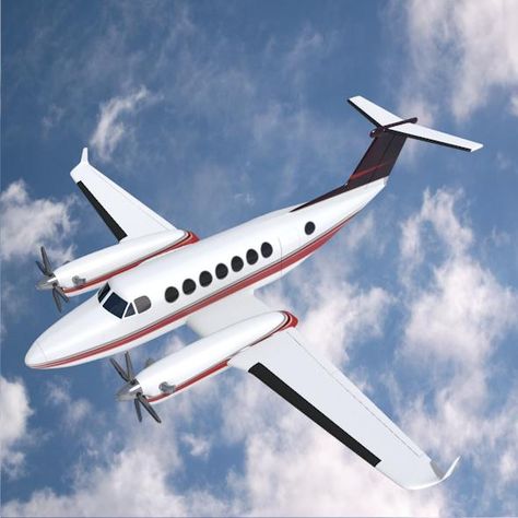 Beechcraft kingair 350 propeller plane 3D Model #AD ,#kingair#Beechcraft#Model#plane King Air 350, Plane 3d, King Craft, King Air, Propeller Plane, Aircraft Propeller, General Aviation, Texture Images, Landing Gear