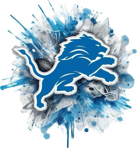 Detroit Lions Wallpaper, Detroit Lions Logo, Team Spirit Shirts, Arm Sleeve Tattoos For Women, Snow Flake Tattoo, Lions Logo, Football Crafts, Nfl Football Pictures, Nfl Football Art