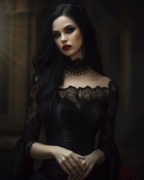 Atla Outfits, Goth Disney Princesses, Dark Beauty Fashion, Dark Princess, Dark Beauty Photography, Gothic Fantasy Art, Goth Beauty, Gothic Beauty, Gothic Girls