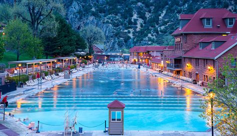 Colorado is blessed with naturally-heated mineral waters. Here are our favorite places to soak. Colorado Hot Springs, Glenwood Springs, Estes Park Colorado, Grand Lake, Spring Resort, Beautiful Pools, Spring Photos, Colorado River, National Parks Trip