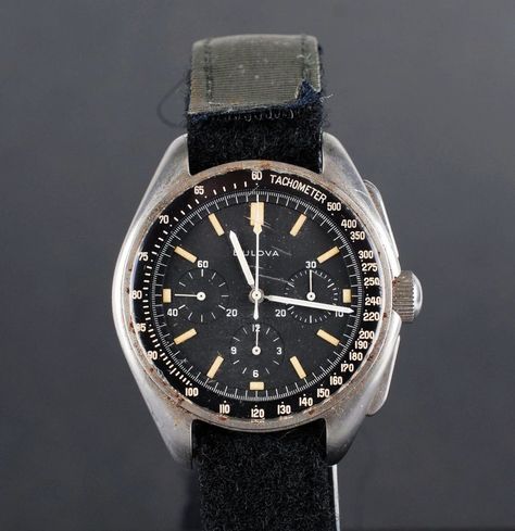 Original Bulova Accutron Astronaut 88510/01 Apollo-15 Bulova Accutron, Moon Watch, Omega Speedmaster, Jaeger Watch, Omega Watch, Chronograph, Nasa, Moon