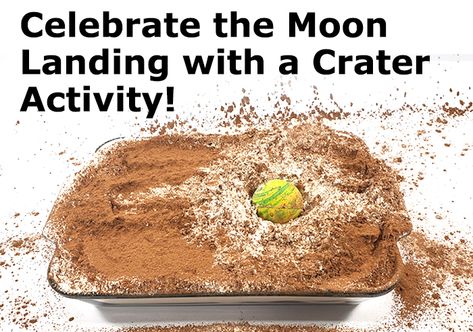 Moon Craters Activity, Moon Craters, Craters On The Moon, Moon Activities, Apollo 11 Moon Landing, Surface Of The Moon, Apollo 11 Mission, Apollo Program, Moon Surface