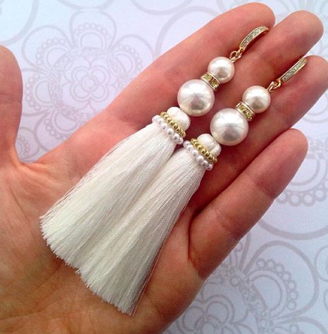 Anting Manik, Silk Thread Earrings, Tassel Earing, Silk Thread Jewelry, Thread Jewellery, Thread Earrings, Tassel Jewelry, Handmade Fashion Jewelry, Earrings Inspiration