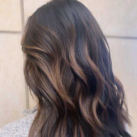 Partial Balayage Brunettes, Balayage Asian Hair, Asian Balayage, Full Balayage, Partial Balayage, Gemini Hair, Red Balayage Hair, Short Hair Images, Balayage Hair Dark