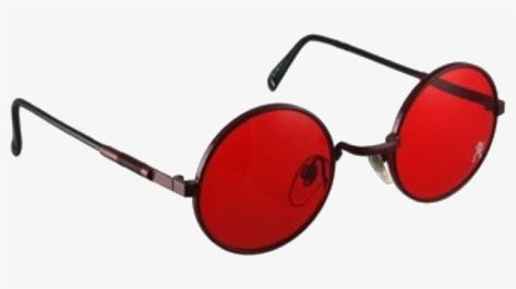 Red Pngs, Circle Glasses, Moodboard Pngs, Dressing Tips, Red Glasses, Red Sunglasses, Cool Glasses, Red Boho, Style Sunglasses