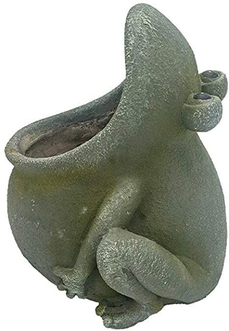 Frog Wall Art, Clay Plant Pots, Cement Flower Pots, Ceramic Wall Decor, Clay Planters, Animal Planters, Flower Pots Outdoor, Garden Animals, Garden Art Sculptures Diy