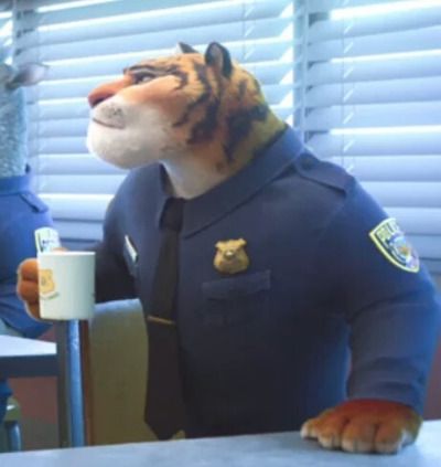 Otter From Zootopia, Tiger Zootopia, Tiger From Zootopia, Zootopia Tiger, Hear Me Out Cake Characters, Disney Zootopia, Judy Hopps, Random Art, Pooh Bear