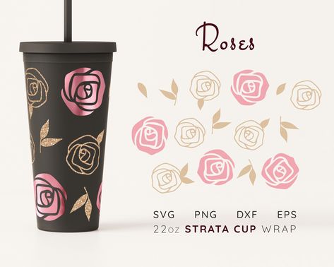 Tumbler Wrap Svg, Tumbler Svg, Cricut Explore Projects, Cup Wraps, Cup Svg, Building Illustration, Cricut Craft Room, Cup Wrap, Cricut Tutorials