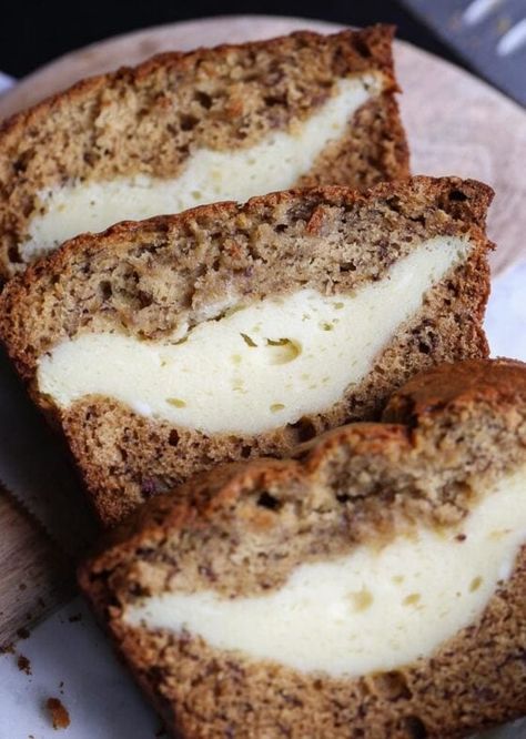 Stuffed Banana Bread, Banana Bread Cheesecake, Office Pool, Banana Bread Cookies, Homemade Banana Bread, Banana Cheesecake, Make Banana Bread, Best Banana Bread, Banana Bread Recipe