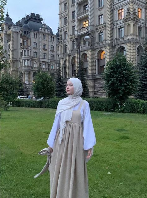 Hejabi Girl Style, Islamic Modest Fashion, Modest Outfits Muslim, Muslimah Fashion Casual, Outfits Muslim, Fesyen Islam, Modest Casual Outfits, Cute Modest Outfits, Muslim Outfits Casual