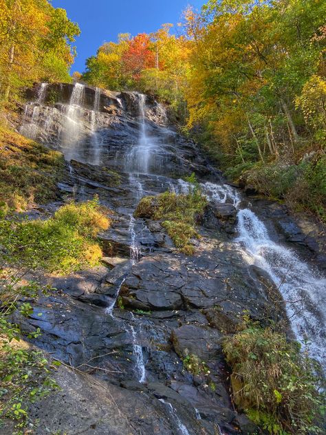 Embraced by the gentle slopes of the Appalachian Mountains, Dawsonville, Georgia emerges as a picturesque destination for a fall getaway. Offering a wealth of outdoor experiences and awe-inspiring landscapes, it's a place where memorable adventures are waiting to be created. #Travel #Taste #tour #DawsonvilleFall #AppalachianAdventures #FallInDawsonville #OutdoorEscapes #AutumnGetaway #ScenicDawsonville #MountainRetreat #ExploreGeorgia #NatureLoversParadise #FallAdventureAwaits Waterfalls In Georgia, Dawsonville Georgia, Amicalola Falls, Nature Therapy, Cascading Waterfall, Fall Getaways, Georgia Travel, Georgia State, Plan A Trip