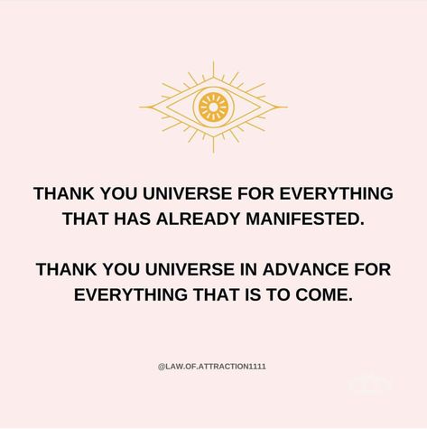 Thank U Universe, Vision Board Categories, Divine Universe, Epic Quotes, Always Thinking Of You, Vision Board Manifestation, Positive Vibes Only, Yoga Quotes, Money Affirmations