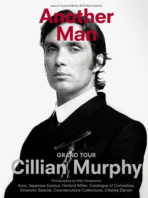 Another Man A/W15 is here! Starring Cillian Murphy, shot by Willy Vanderperre and styled by Alister Mackie. See more here: http://www.anothermag.com/fashion-beauty/7818/another-man-a-w15-grand-tour Cillian Murphy Magazine, Cillian Murphy Movies, Murphy Actor, Peaky Blinders Cillian Murphy, Magazine Wall, Man Magazine, Cillian Murphy Peaky Blinders, Another Magazine, Irish Actors