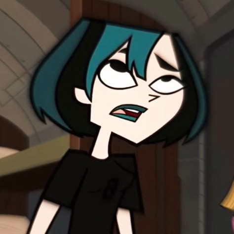 Total Drama Gwen Icons, Gwen Tdi Pfp, Gwen Pfp Total Drama, Gwen Total Drama Pfp, Gwen Total Drama Fanart, Total Drama Island Gwen, Total Drama Gwen, Courtney Tdi, Gwen Total Drama