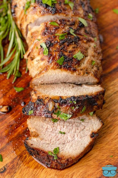 Tenderloin Air Fryer, Air Fryer Pork Tenderloin, Roasted Pork Tenderloin Recipes, Roasted Pork Loin, Juicy Pork Tenderloin, Air Fryer Pork, Slow Cooker Pork Tenderloin, Pork Tenderloin Recipe, Tenderloin Roast