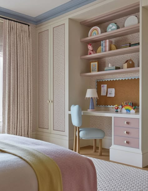 43 charming kids bedroom ideas for children's rooms of any size | House & Garden Big Girl Bedrooms, Kids Bedroom Ideas, Girl’s Room, Kid Rooms, Girls Rooms, Kid's Bedroom, Big Girl Rooms, Kids Interior, Children's Bedroom