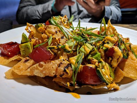 Ahi Nachos, Poke Nachos, Yard House, Anaheim California, Food And Travel, Jack Daniels, Home Recipes, Kung Pao Chicken, Anaheim