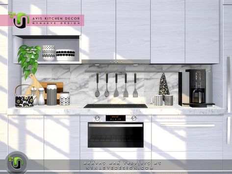 Sims 4 Kitchen Backsplash Cc, The Sims 4 Cc Resource Kitchen, Nynaevedesign Sims 4, Sims 4 Alpha Kitchen, Sims 4 Kitchen Counters, Sims 4 Cc Kitchen Counters And Cabinets, Sims 4 Cc Kitchen Set, Sims4 Cc Kitchen, Sims4 Kitchen Cc