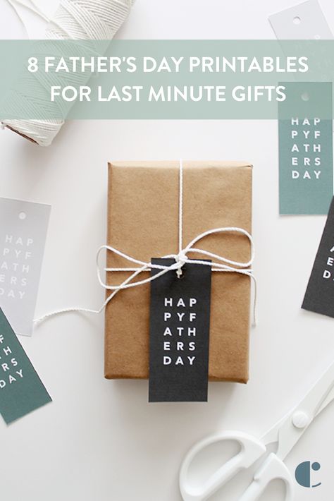 FREE Father's Day printables you'll love! Last-minute gift ideas and help with the wrapping. Don't have a plan for Dad? We've got you covered. #[ Fathers Day Gift Box Ideas, Homemade Fathers Day Card, Father Day Gifts, Extravagant Gifts, Gift Box Ideas, Guy Gifts, Funny Fathers Day Card, Budget Friendly Gift, Gift Wraps