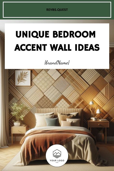 Enhance your bedroom with a stunning accent wall - a key element in showcasing your individual style and creating the perfect ambiance for relaxation. Find inspiration now. Bedroom Accent Wall Ideas, Bedroom Accent Wall, Unique Bedroom, Accent Wall Ideas, Accent Wall Bedroom, Bedroom Accent, Minimalist Furniture, Soft Textiles, Wainscoting