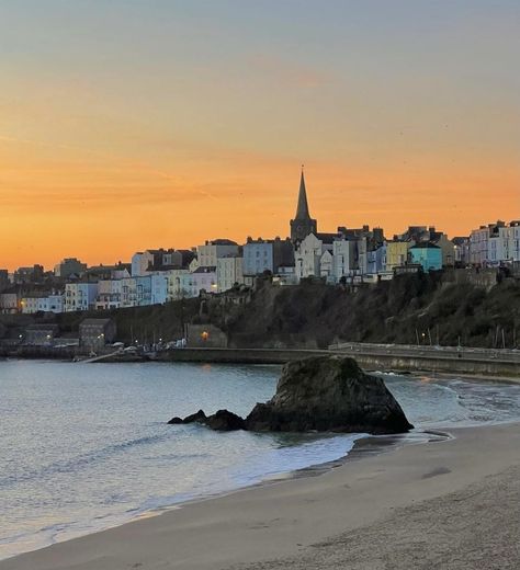 TENBY Tenby Wales Aesthetic, Tenby Aesthetic, Tenby Wales, European Bucket List, Dream Holidays, I Want To Travel, Dream Holiday, Summer 24, Summer Is Here