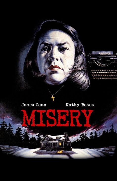 Misery (1990) Misery Film, Melancholia Movie, Misery Stephen King, Misery Movie, Up The Movie, Stephen King Movies, Best Horror Movies, Fabric Poster, Horror Posters