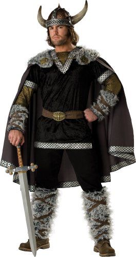 In Character Costumes,LLC Viking Warrior Adult Set: Amazon.com: Clothing Viking Warrior Men, Fancy Halloween Costumes, Costume Viking, Medieval Collectibles, Warrior Costume, Warrior Outfit, Plus Size Costume, Viking Costume, Diy Kostüm