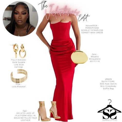 The valentines edit🌹 Follow @sharaexstyles for more outfit inspo Link in bio to book services♥️. sharaexstyles #sharaéxstyles… | Instagram Book Styling, Birthday Edit, Outfit Links, 18th Bday, Dinner Dress Classy, Formal Outfits, Inspo Outfit, Virtual Fashion, Birthday Dress