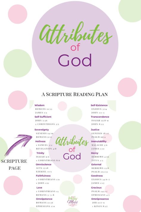 Attributes of God Bible Study Bible Calendar, God Names, Drum Tattoo, Inspiring Bible Verses, Scripture Writing Plans, Bible Readings, Verse Mapping, Attributes Of God, Writing Plan