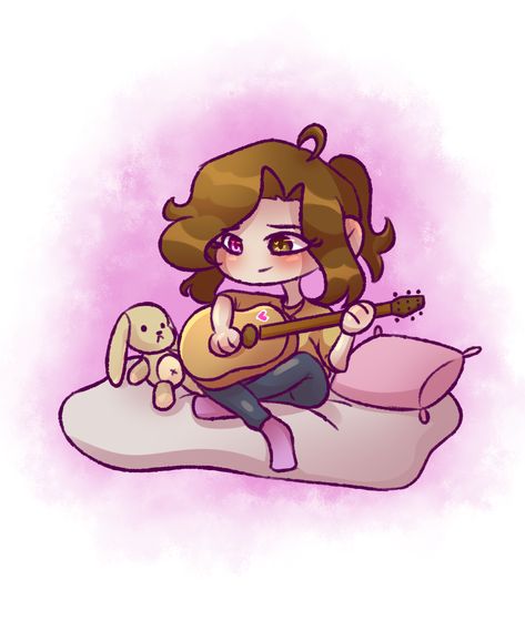 #art #originalart #original_character #originalcharacter #oc #guitar #chibi #cute_art Chibi Guitar Pose, Chibi Playing Guitar, Chibi Guitar, Guitar Drawing, Original Character, Playing Guitar, Original Art, Guitar, Drawings