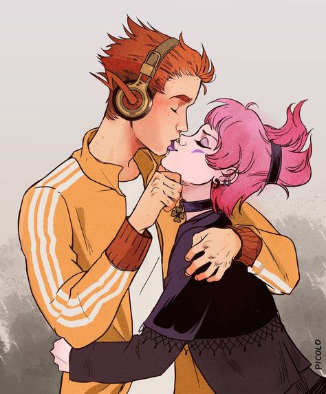 Jinx And Kid Flash, Jinx Teen Titans, Gabriel Picolo, Teen Titans Love, Original Teen Titans, Teen Titans Fanart, Wally West, Famous Comics, Teen Titan