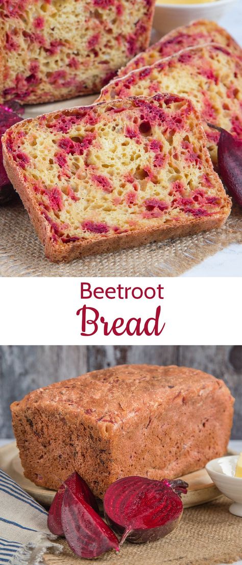 Beet Bread Recipe, Beetroot Bread, Beet Bread, Canned Beets, Pulp Recipe, Beetroot Recipes, Breakfast Baking, Brunch Bread, Savory Scones