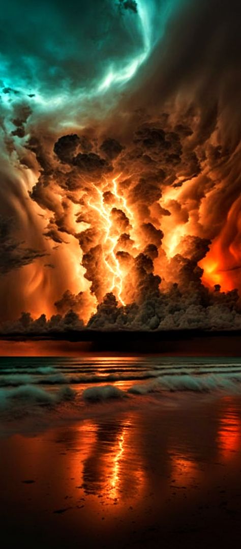 Weather Pictures, Knife Aesthetic, Lightning Photography, Strange Weather, Occult Books, Awesome Nature, Strange Photos, Sky Photos, Beautiful Images Nature