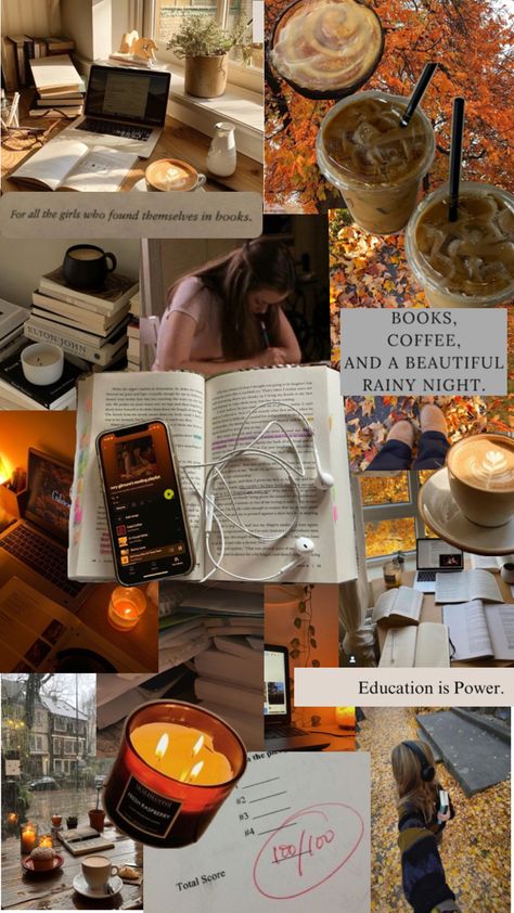 #gilmoregirls #autumn #studying #books #asthetic #wallpaper #background #fall Autumn Studying, Background Fall, Gilmore Girls Seasons, Fresh Girls, Fall Mood Board, Rainy Night, Fall Inspo, Autumn Cozy, Autumn Aesthetic