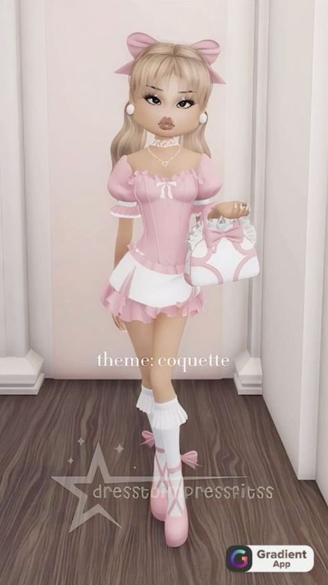 Girly Dress To Impress - Dress to impress Aesthetic roblox royale high outfits Happy dress Baddie outfits ideas Role play outfits Impress Roblox Royale High Outfits, Dress Baddie, Royale High Outfits, Roblox Royale High, Monster High School, Happy Dresses, Adorable Homes Game, Aesthetic Roblox Royale High Outfits, Baddie Outfits Ideas